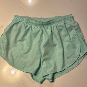 Nike Women's Light Blue Running Shorts